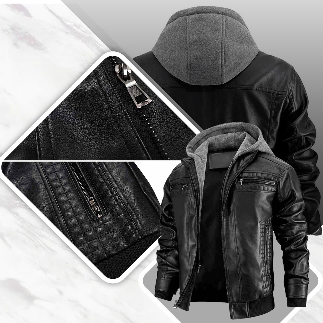 Leather Vest with Lined