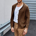 Knit Cardigan with Button Front