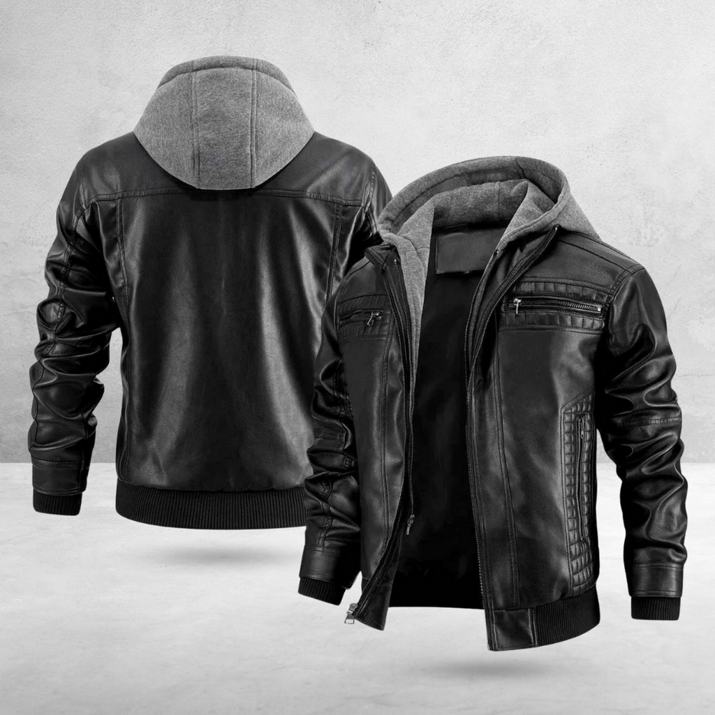 Leather Vest with Lined