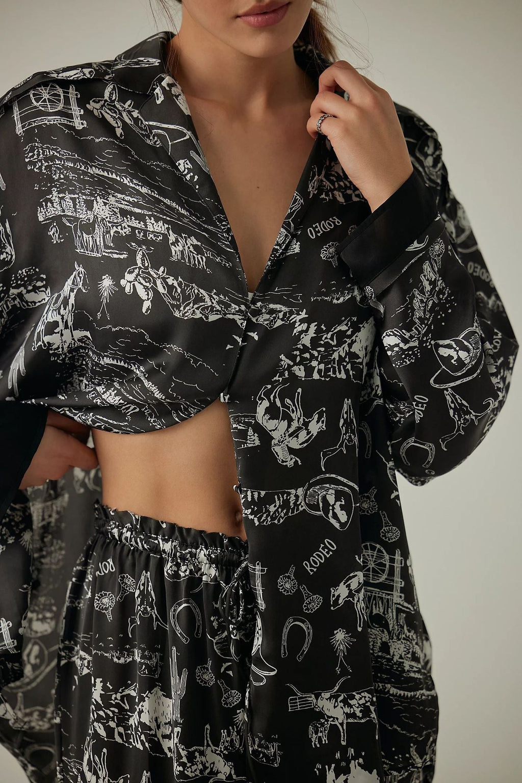 Coordinated Misty Combo Pajama Set