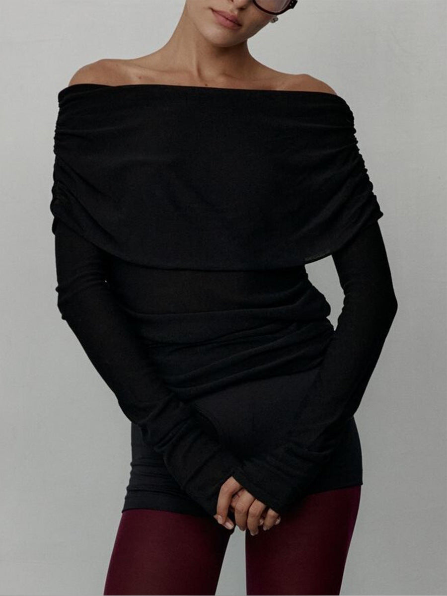 Modern Minimal Cream Knit Sweater