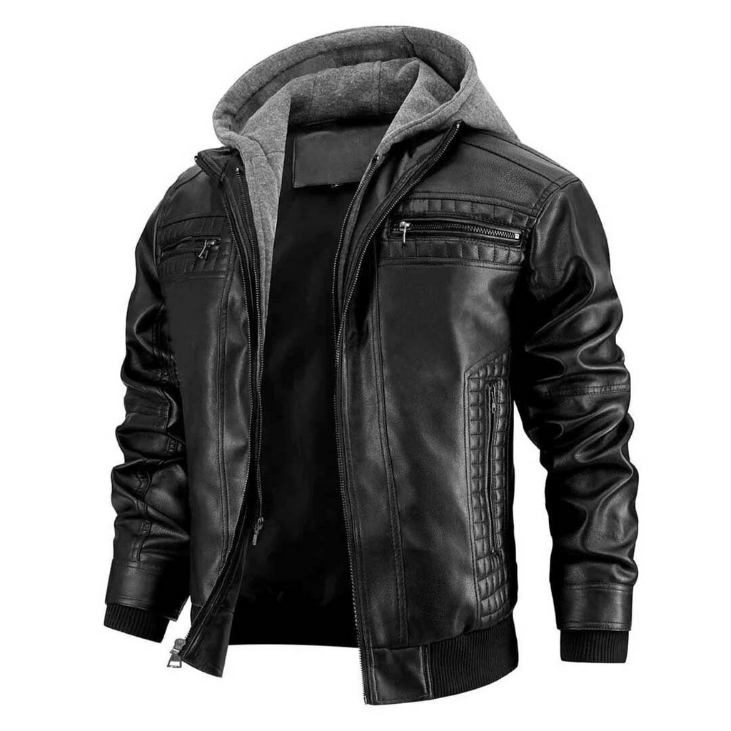 Leather Vest with Lined