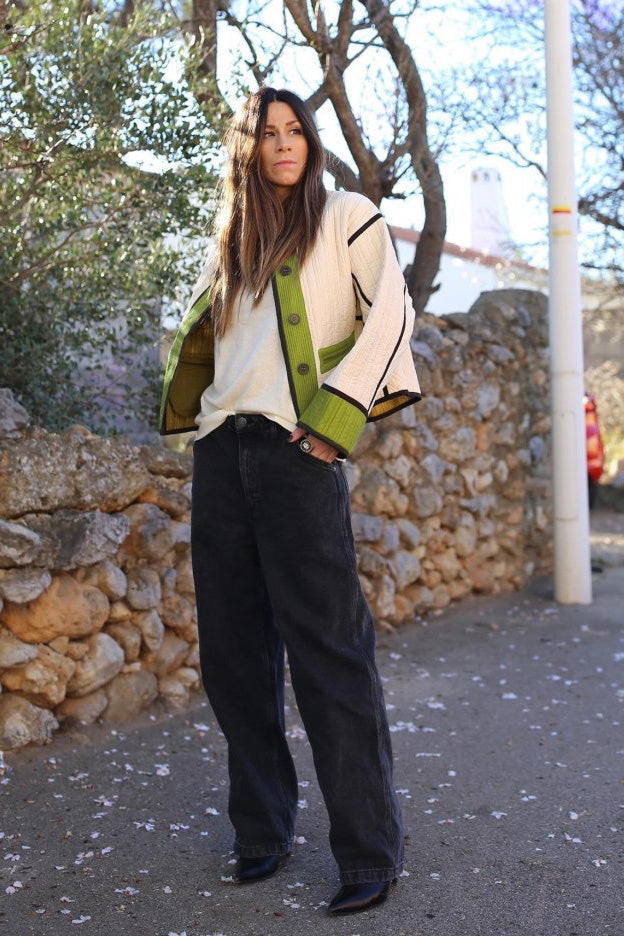 Modern Quilted Patchouli Jacket