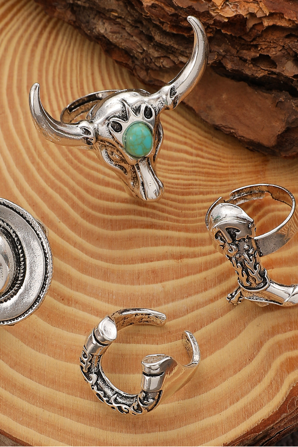 Statement Women's Western Combination Ring