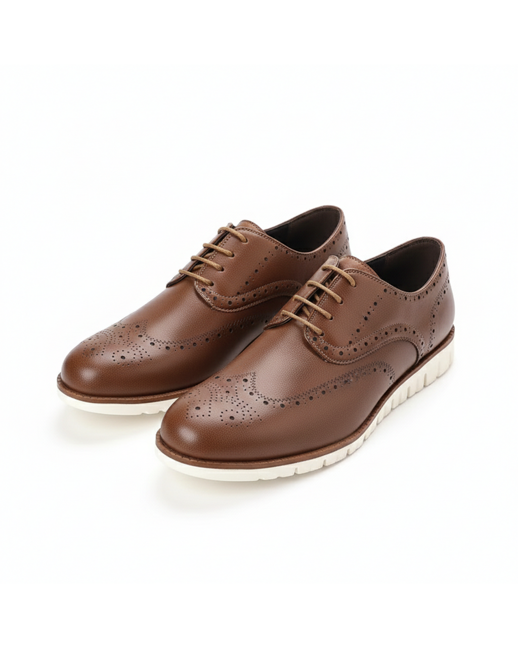 Brogue Shoes with Breathable Lining
