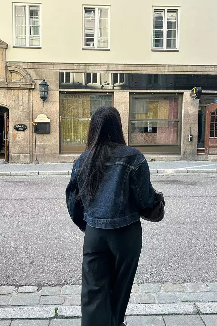 Coordinated 90s Retro Denim Set