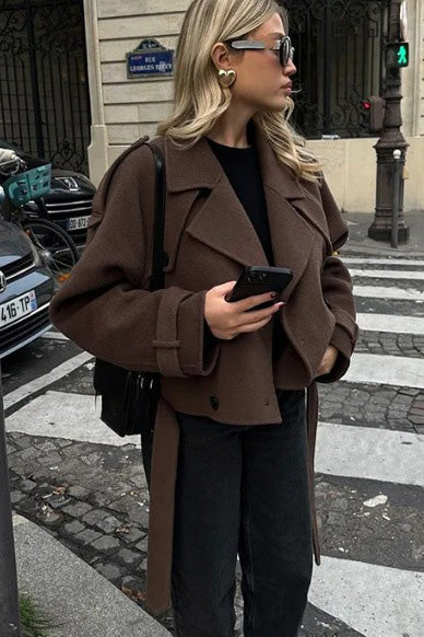 Timeless Notch Lapel Wool Jacket