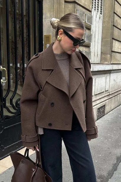 Timeless Notch Lapel Wool Jacket