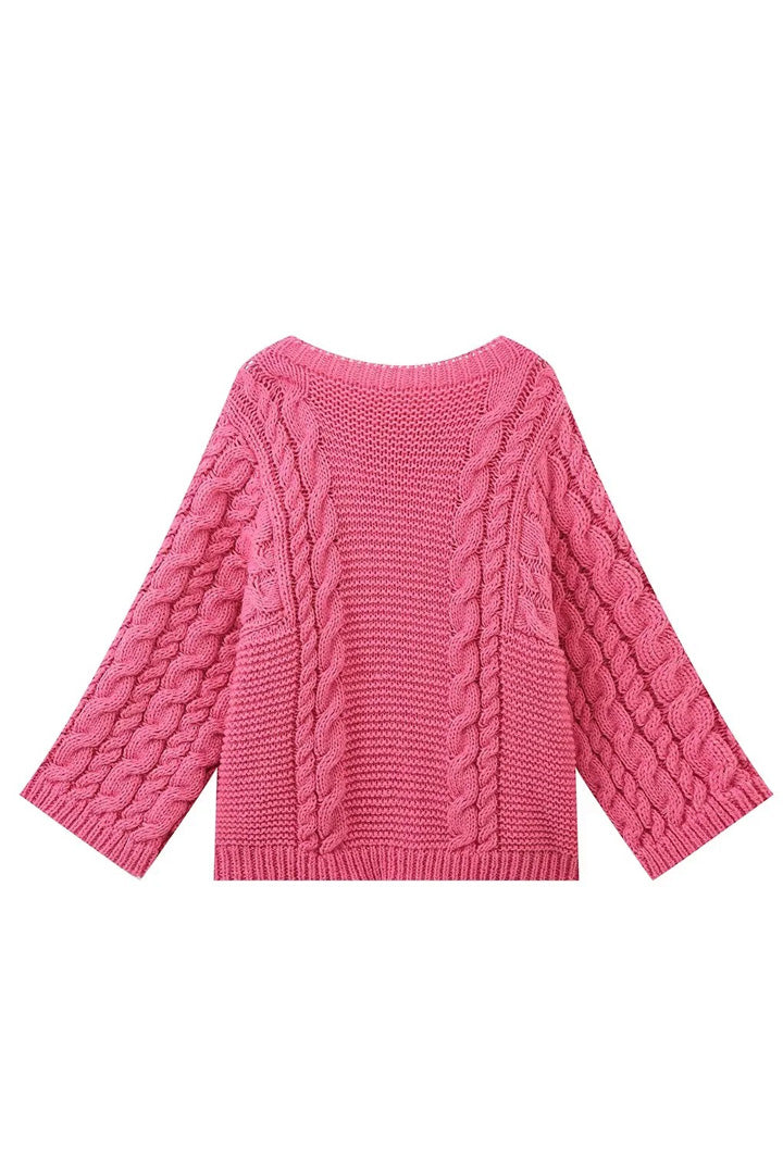Bell Sleeve Knit Sweater