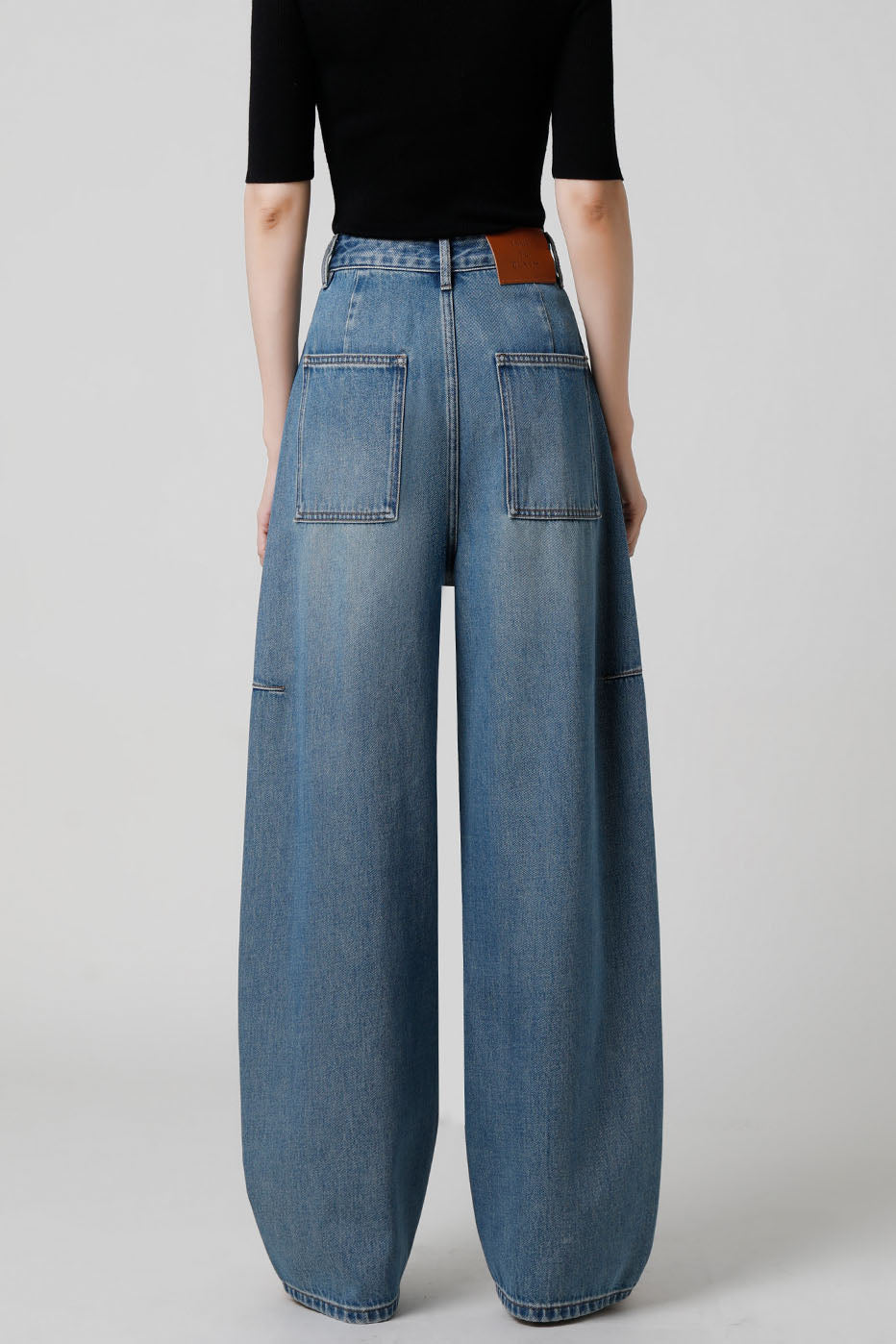 Designer High-Waisted Arc Jeans