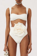 Embellished Ruched Two-Piece Bikini