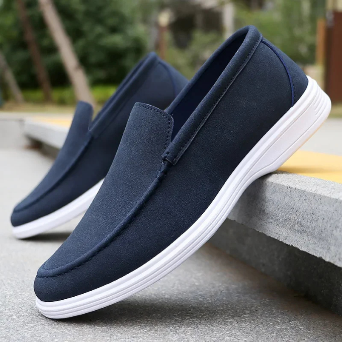 Suede Loafers with All-Day Comfort