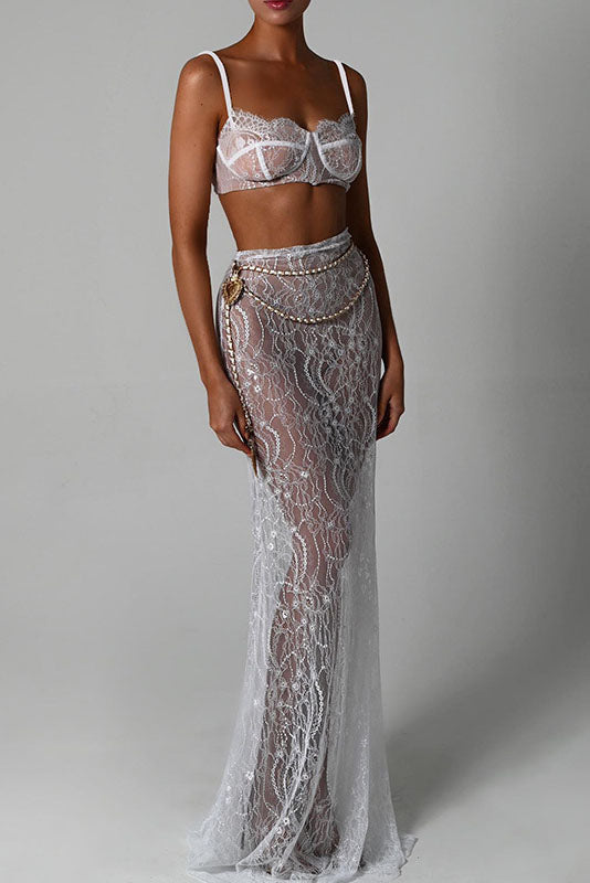 Coordinated Party Babe Skirt Set