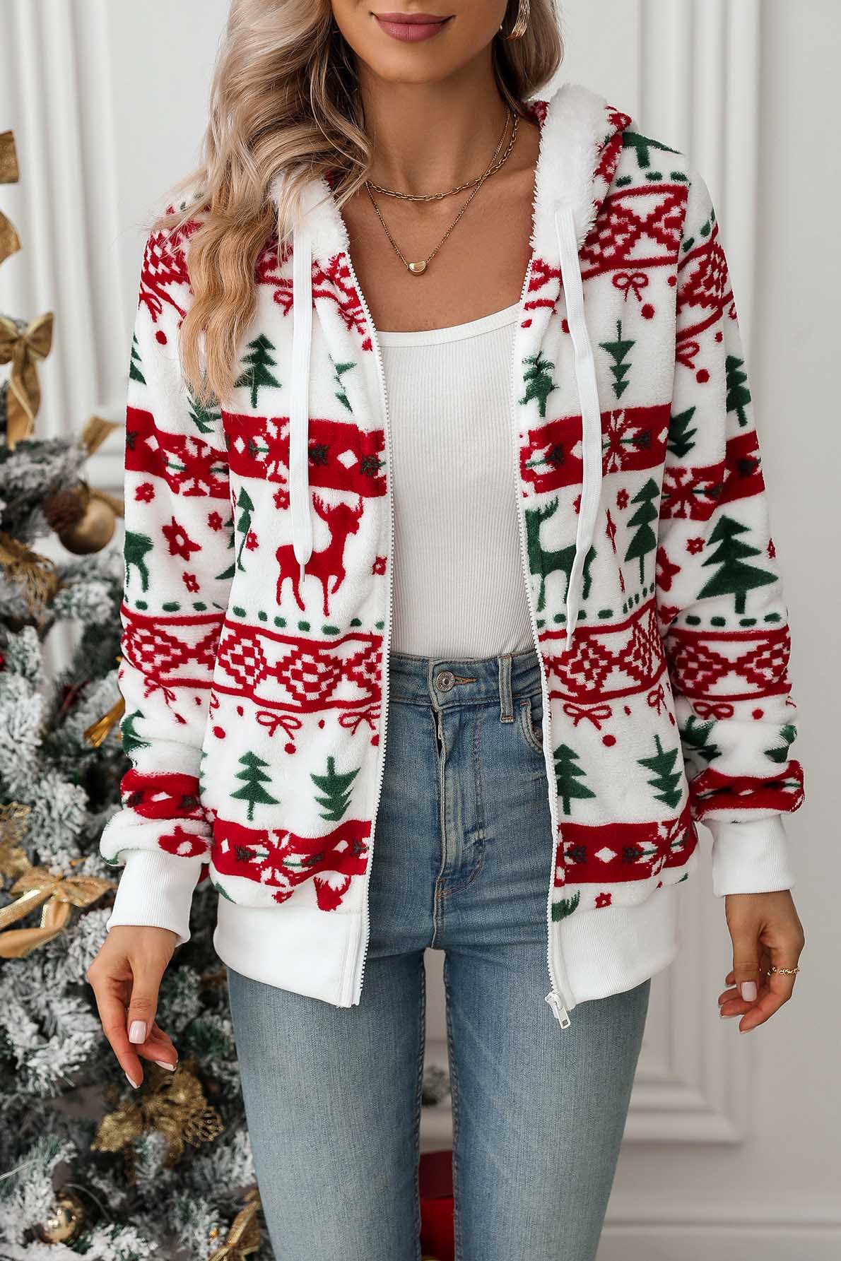 Festive Christmas Knit Cardigan