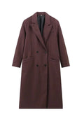 Modern Double Breasted Lapel Coat