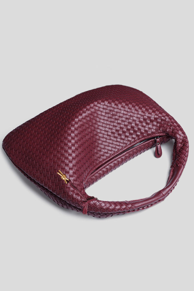Modern Retro Crescent Bag