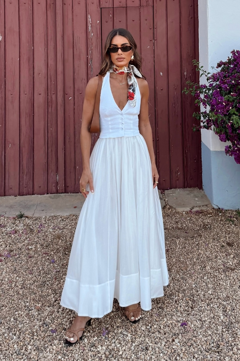 Goodard Refined Maxi-Length Dress