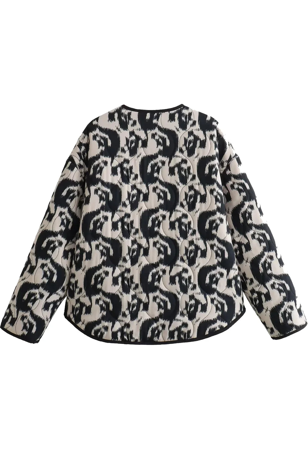 Floral Quilted Padded Jacket