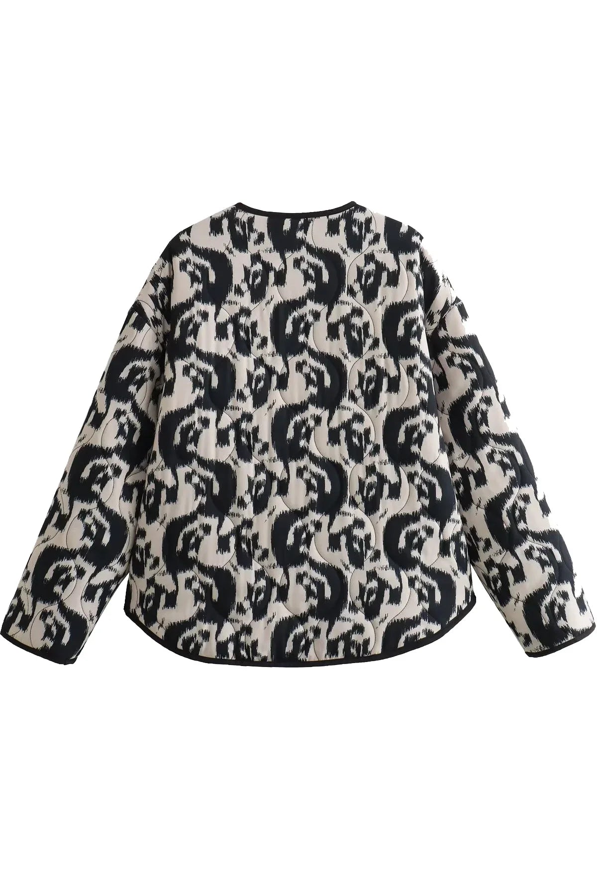 Floral Quilted Padded Jacket