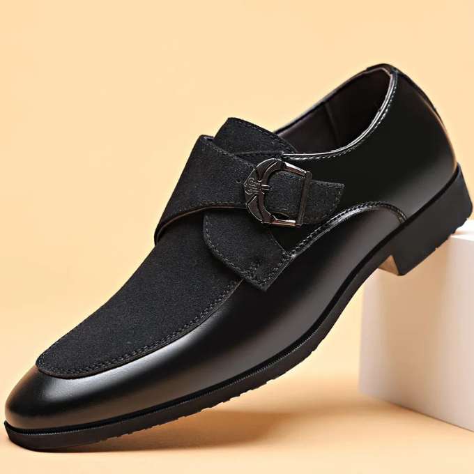 Soft Polished Leather Loafers