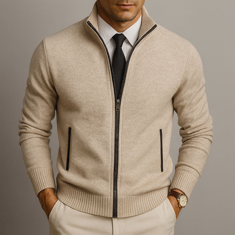 Breathable Denim Cardigan