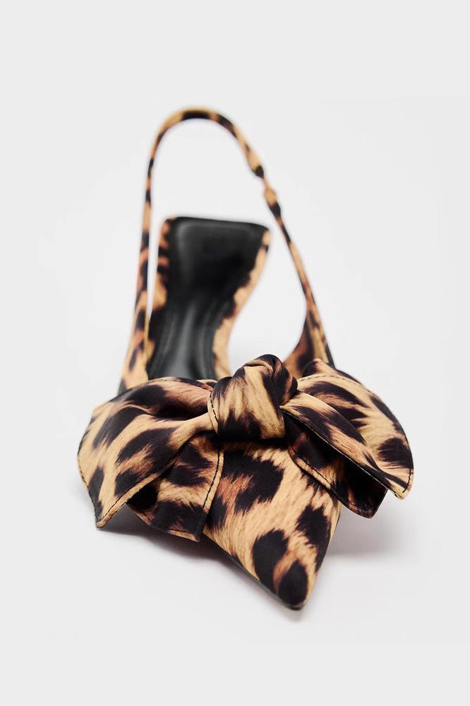 Modern Leopard Print High Heels