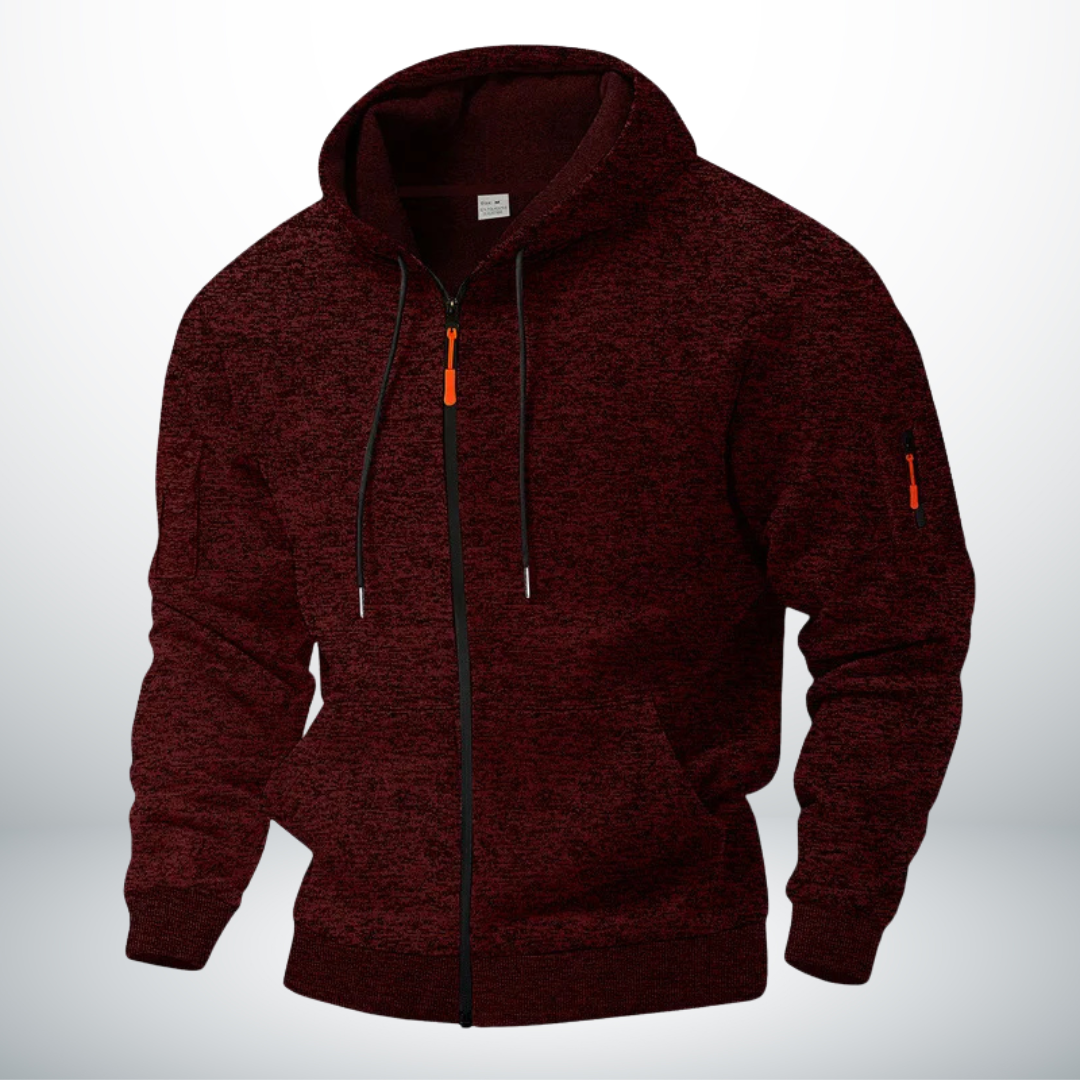 Fleece Jacket with Slim Fit
