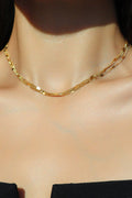 Statement Gold Plated Seraphina Necklace