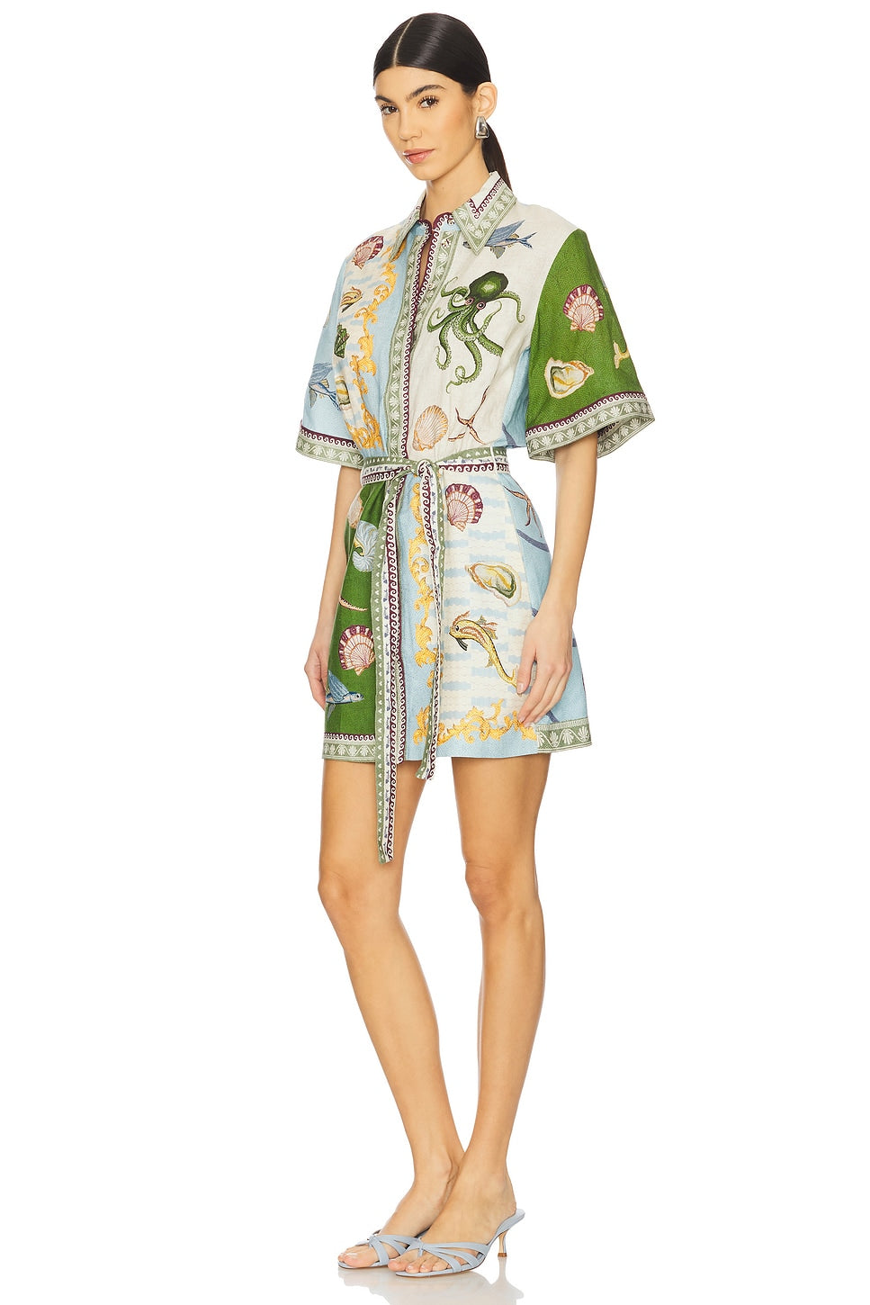 Bath House Mini-Length Dress