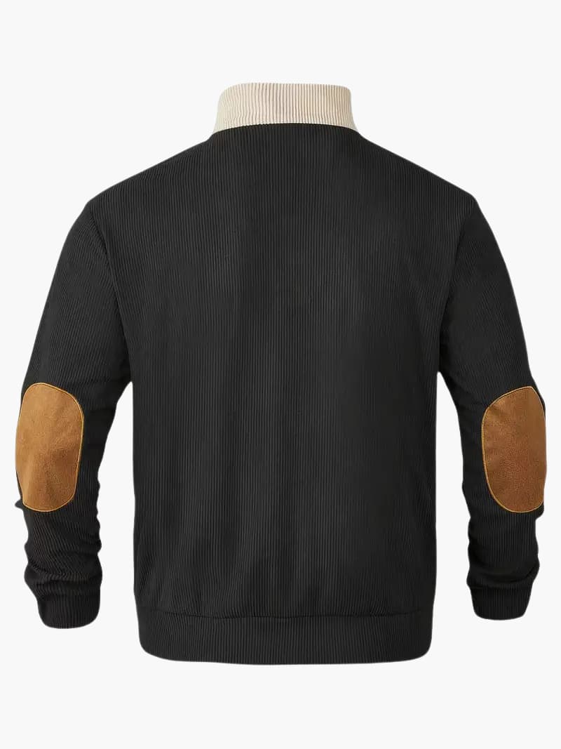 Knit Sweater with Button Front