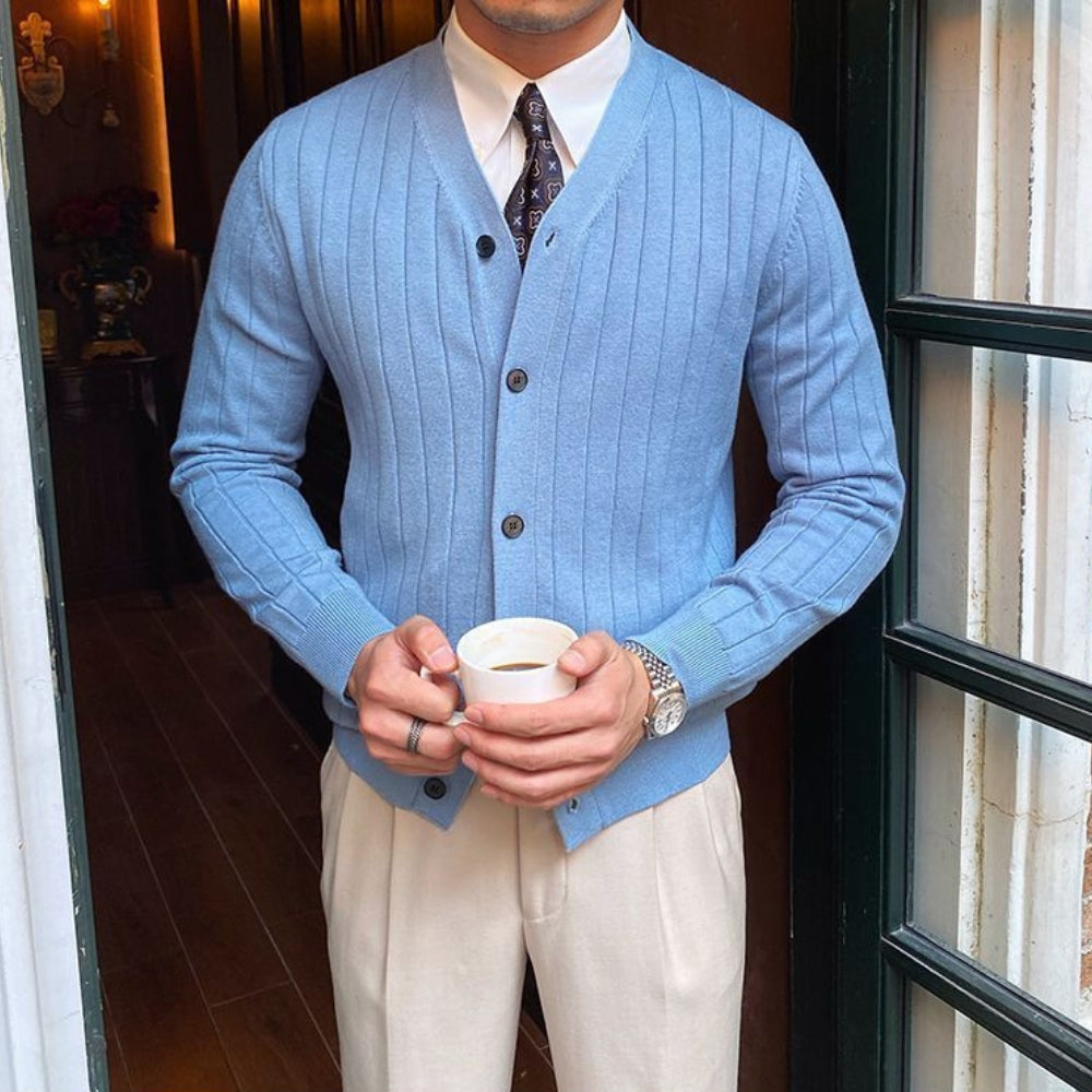 Lightweight Polyester Cardigan