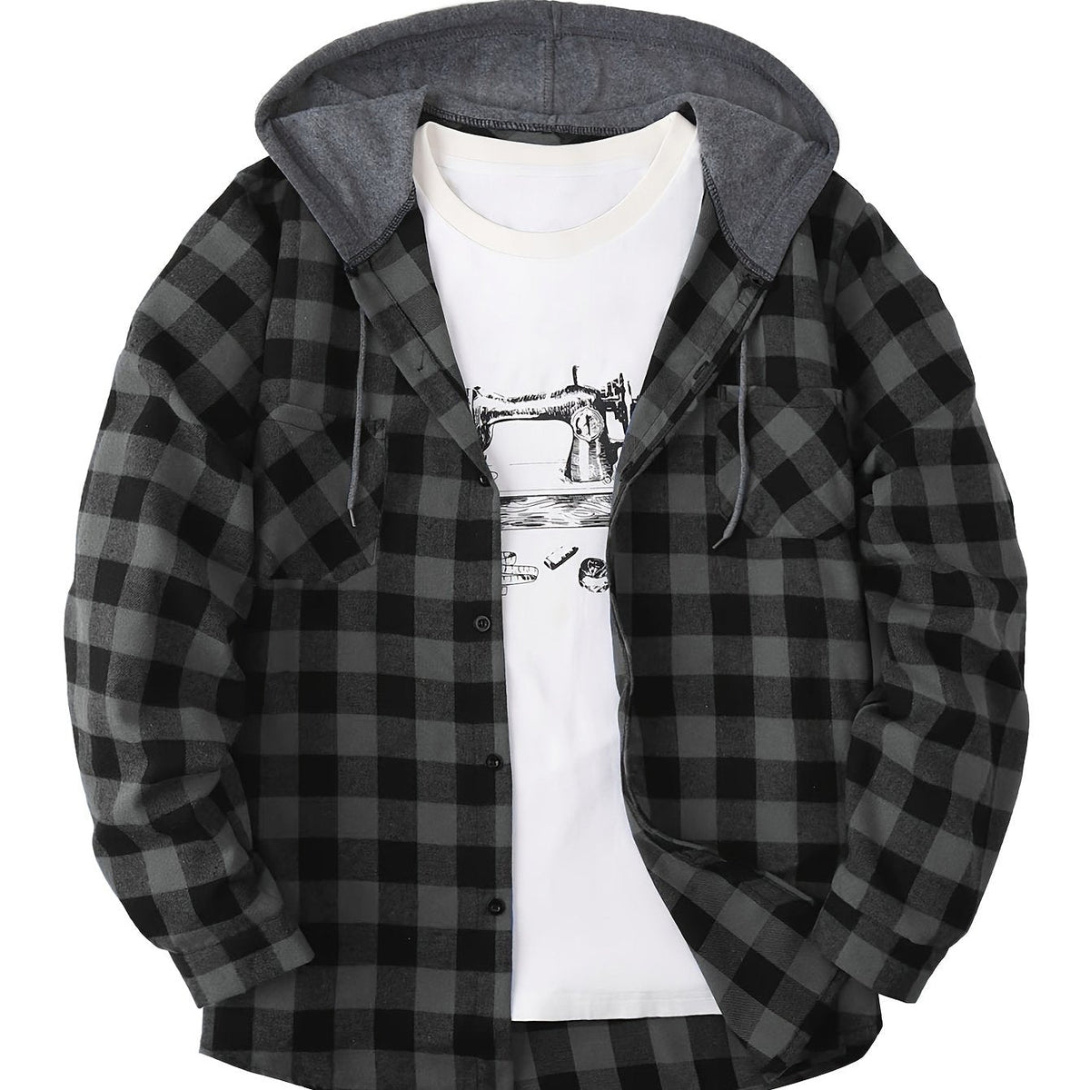 Warm Flannel Sweater