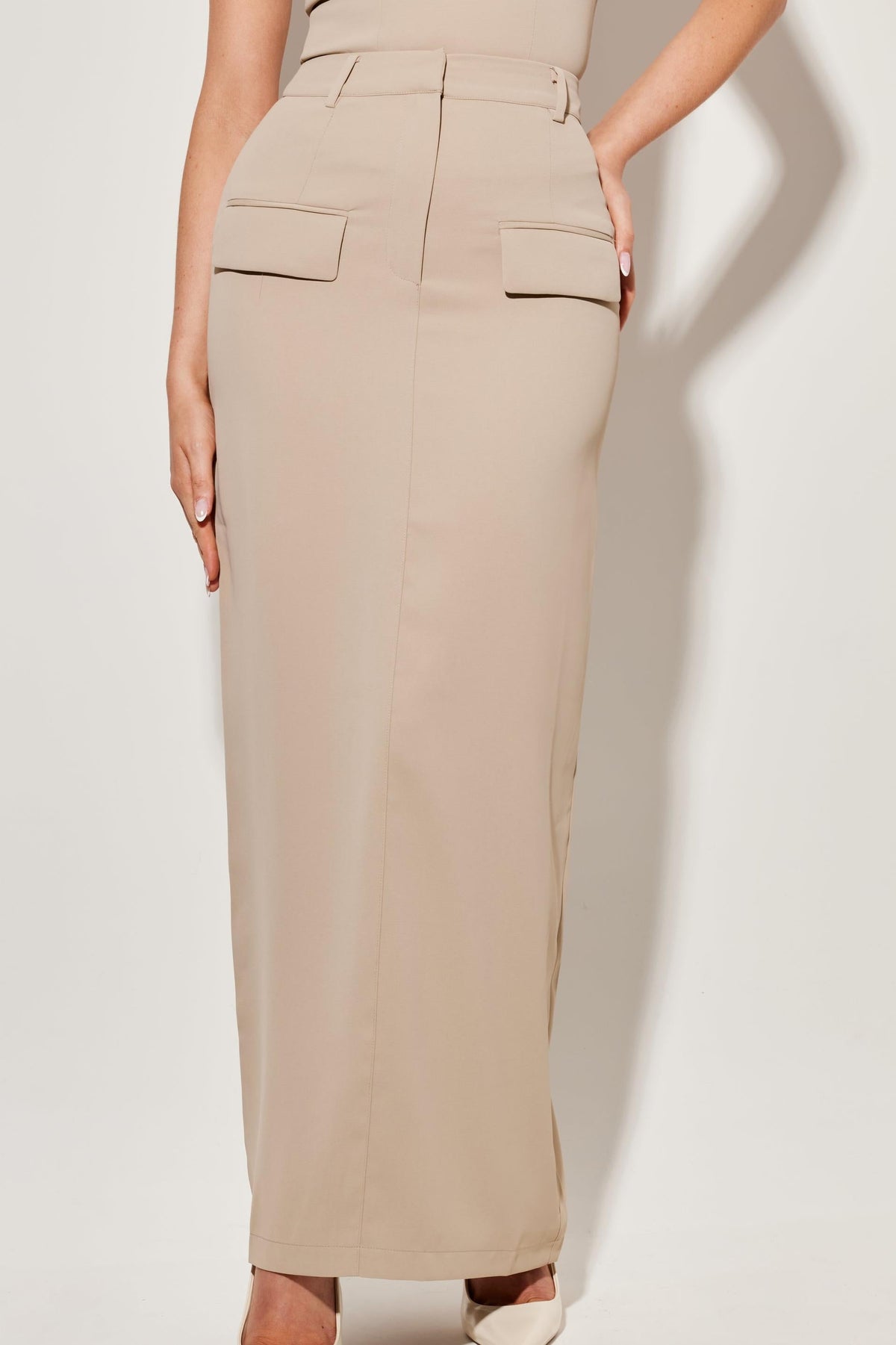 Coordinated Eta Sunset Skirt Set