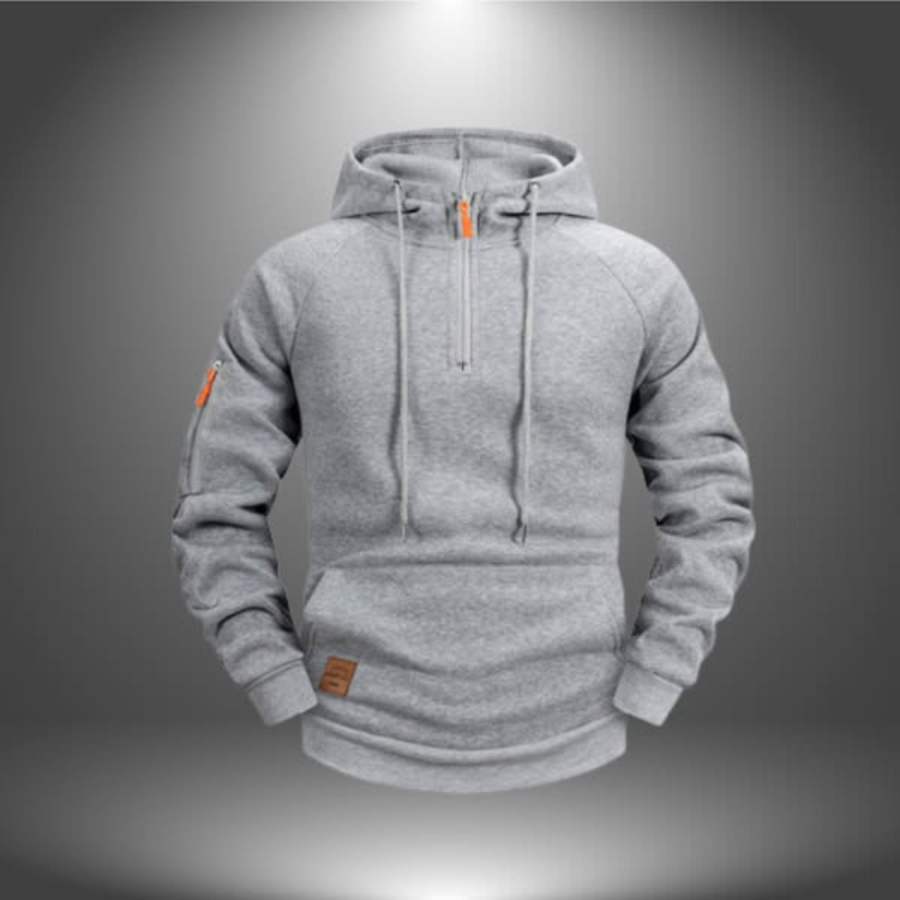 Sporty Sweater with Breathable Fabric