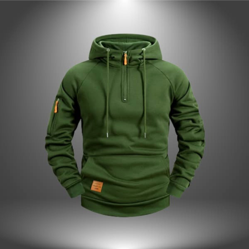 Sporty Sweater with Breathable Fabric