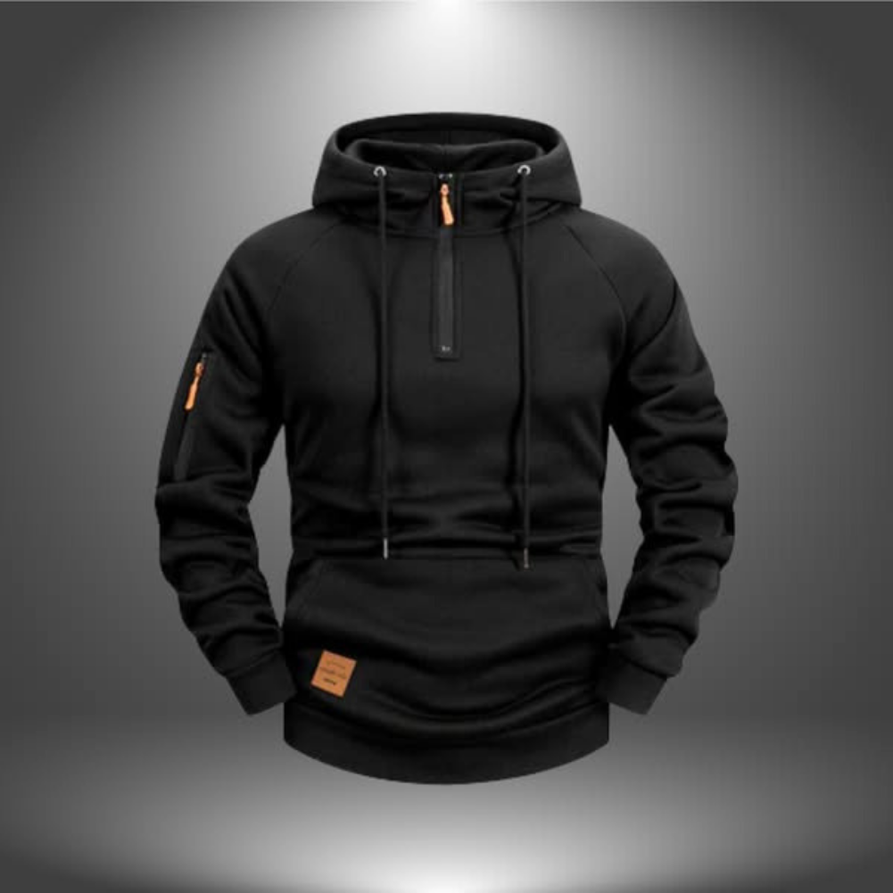 Sporty Sweater with Breathable Fabric