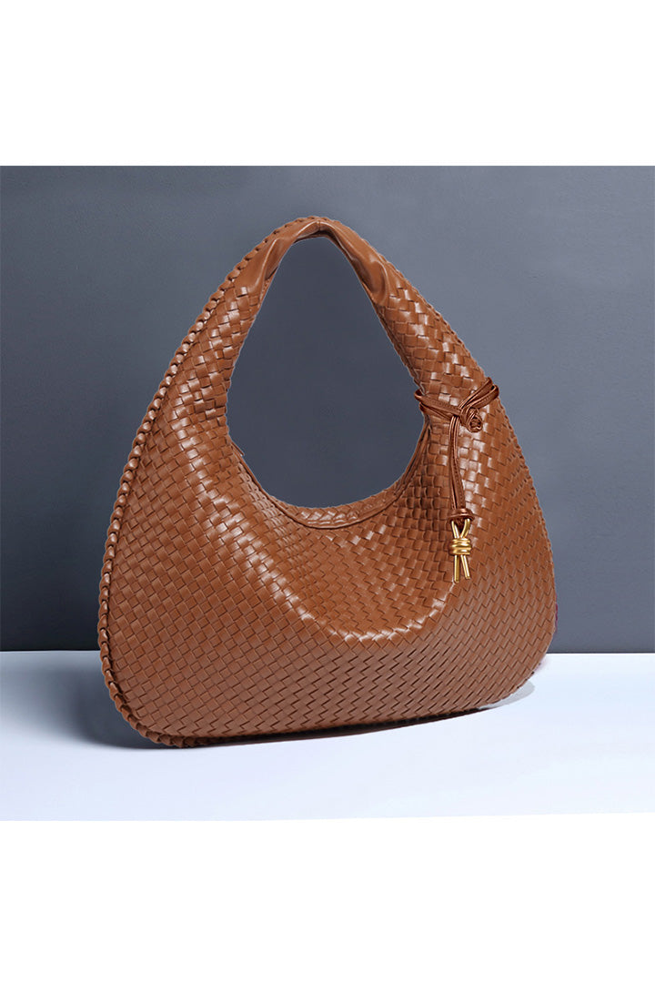 Modern Retro Crescent Bag