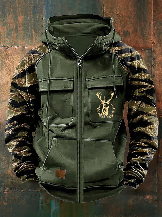Hoodie with Zip Front