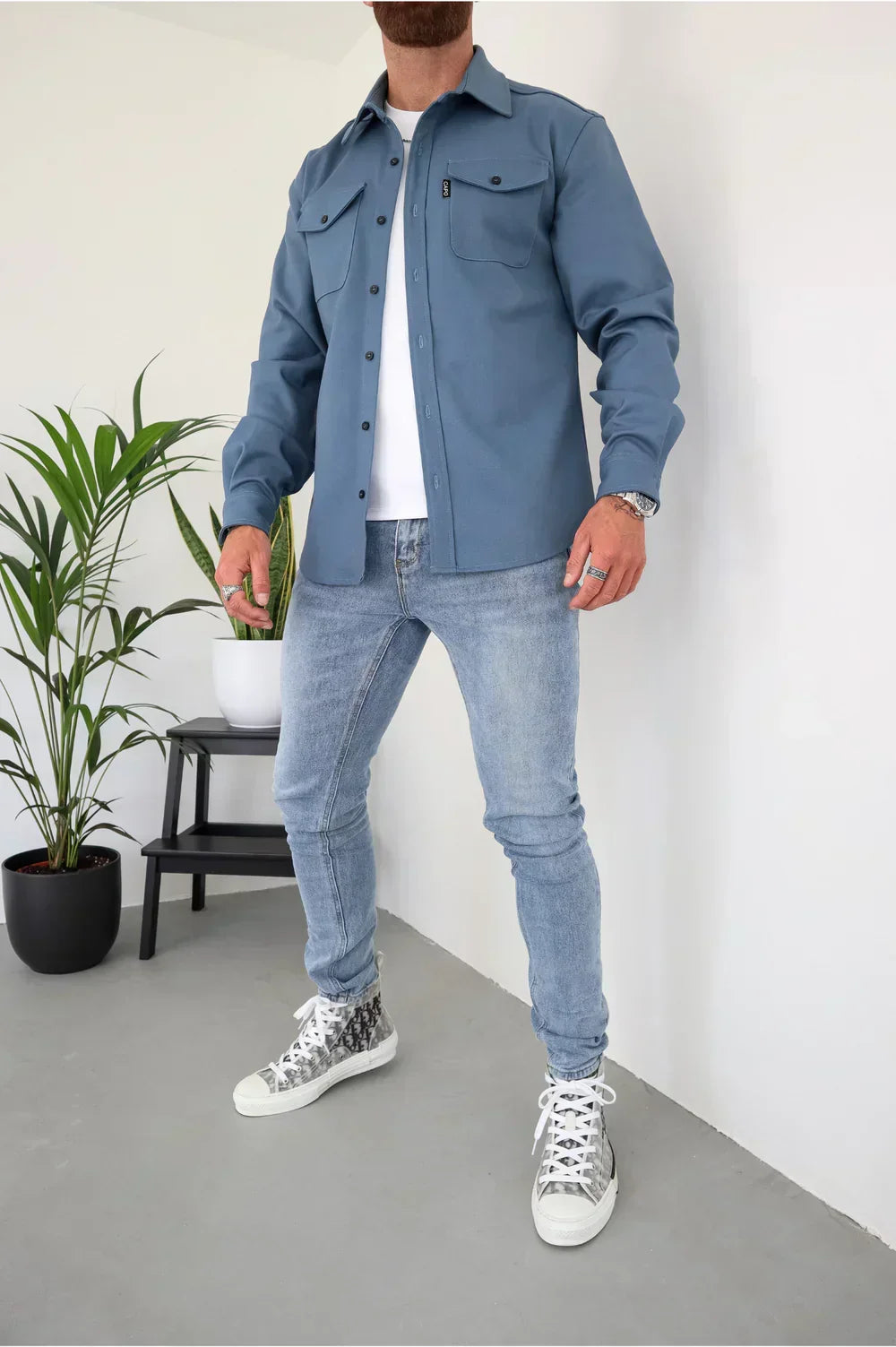 Breathable Polyester Shirt Jacket