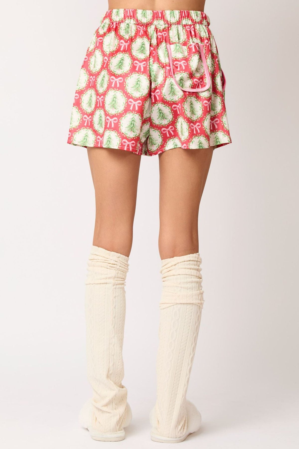 Coordinated Christmas Character Sprint Pajama Short Set