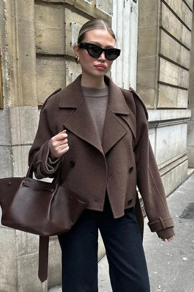 Timeless Notch Lapel Wool Jacket