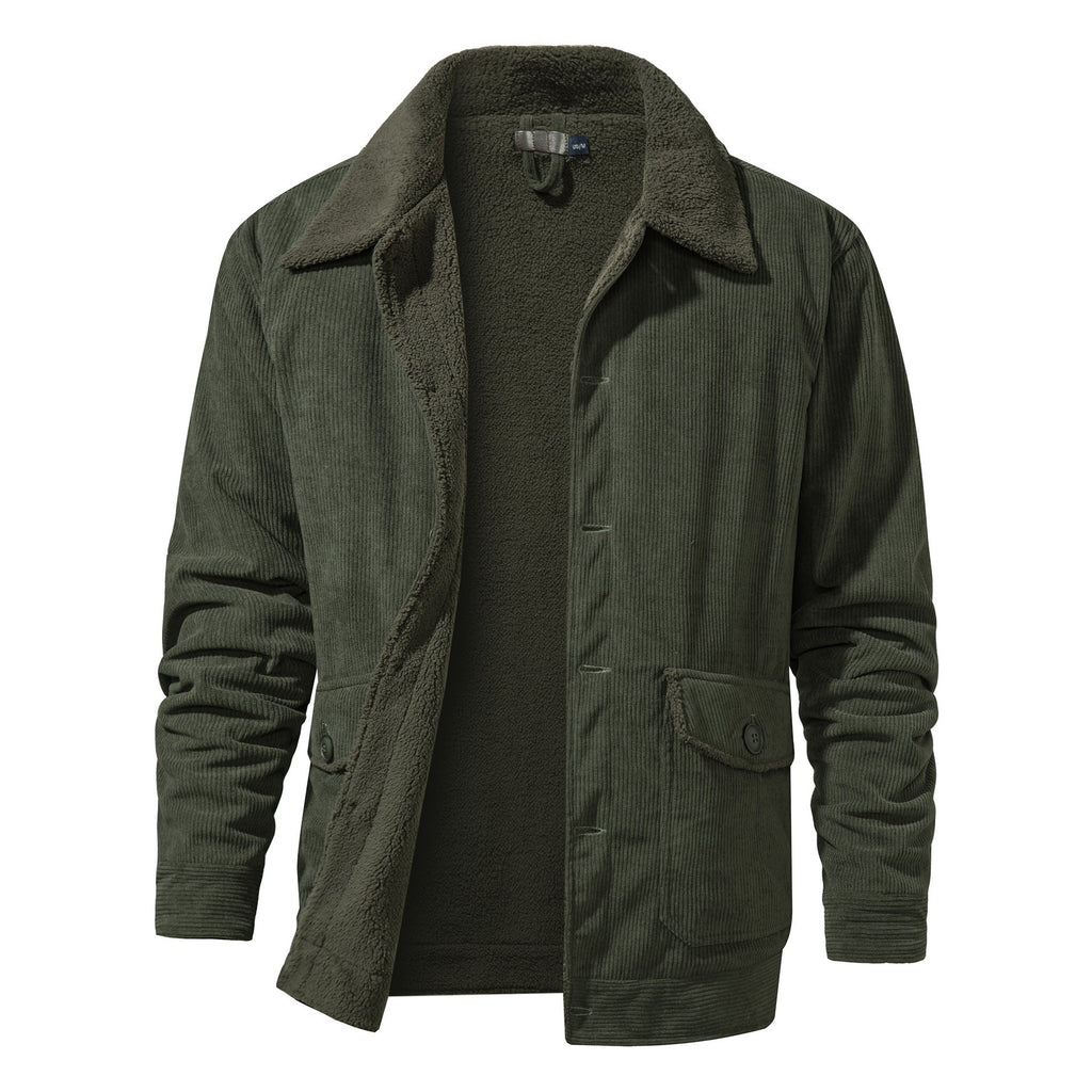 Wool Blend Jacket with Lined