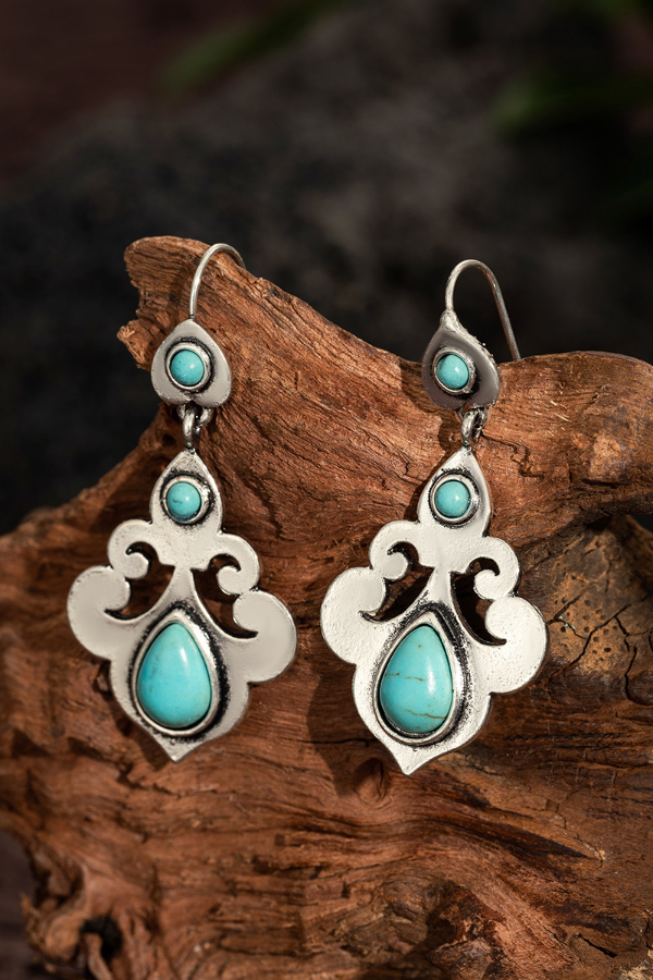 Women's Boho Turquoise Earrings