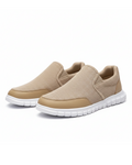 Mesh Knit Slip-On Shoes with Cushioned Sole