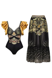 Umbrella Skirt Suit