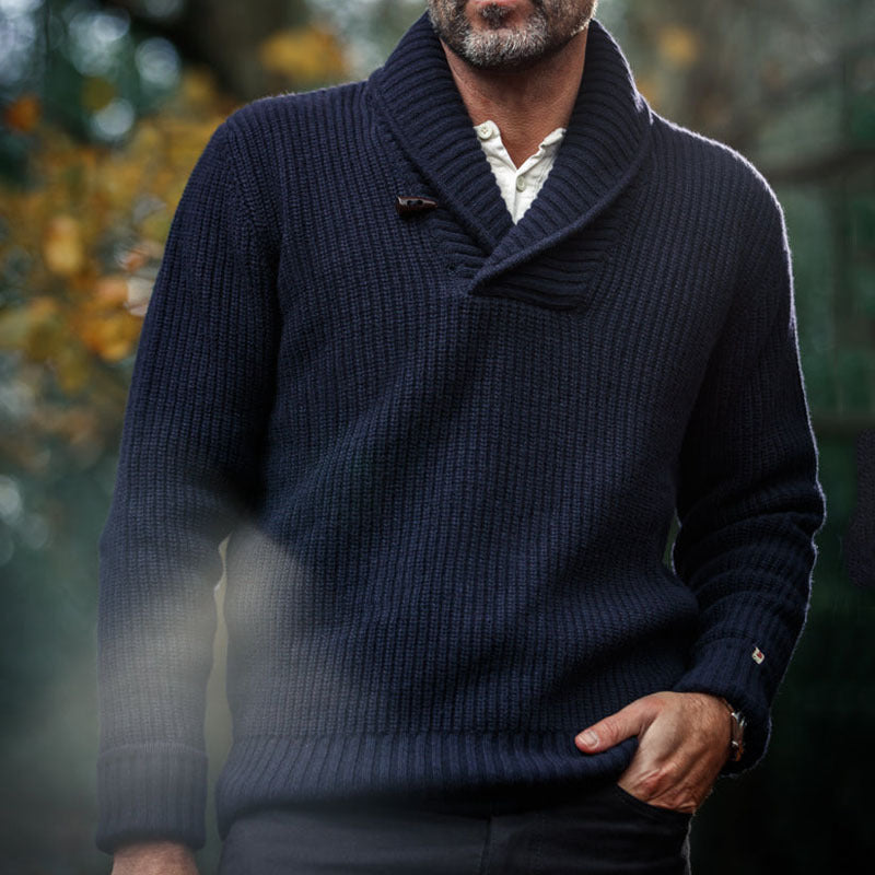 Wool Blend Cardigan with Zip Front