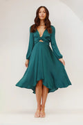 Modern Starry Nights Dress - Emerald