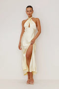 Amalia Maxi-Length Dress - Yellow