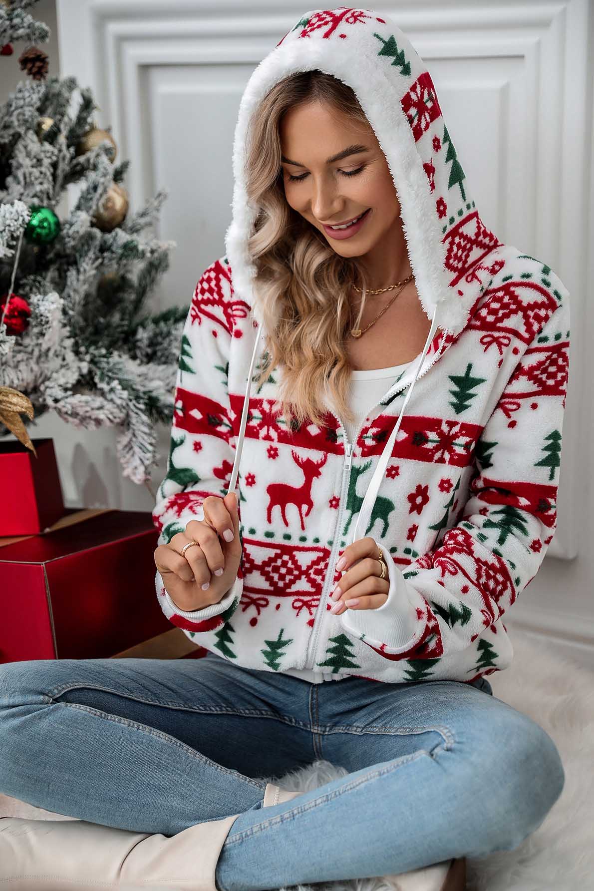 Festive Christmas Knit Cardigan