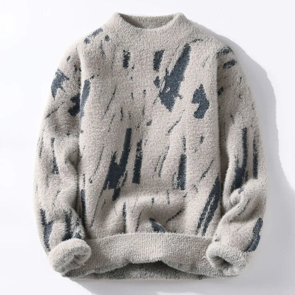 Knit Sweater with Relaxed Fit